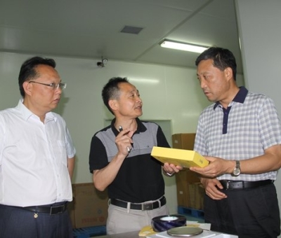 江西省農業(yè)廳廳長胡漢平蒞臨仙客來公司視察