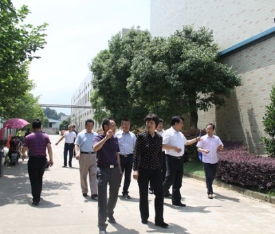 江西省委政法委副巡視員樊國花蒞臨仙客來公司調研