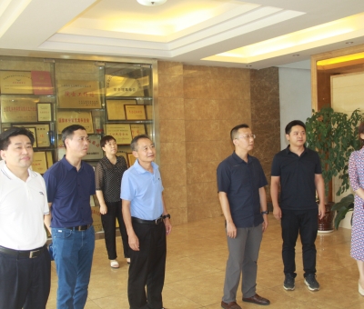 江西省科學技術協會二級調研員甘斌等一行蒞臨仙客來考察調研