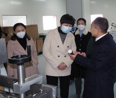 省財(cái)政廳副廳長(zhǎng)劉力群等領(lǐng)導(dǎo)蒞臨江西仙客來公司考察調(diào)研